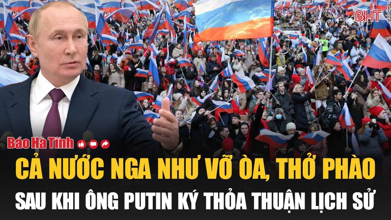 Điểm tin quốc tế 19/1: Cả nước Nga như vỡ òa, thở phào sau khi ông Putin ký thỏa thuận lịch sử