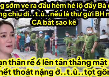 Sáng sớm ve ra đầu hẻm xóm hé lộ ko lấy được nhà số 5 gửi thư này CA bắt sao kê 6 đứng ra đi..Tờ