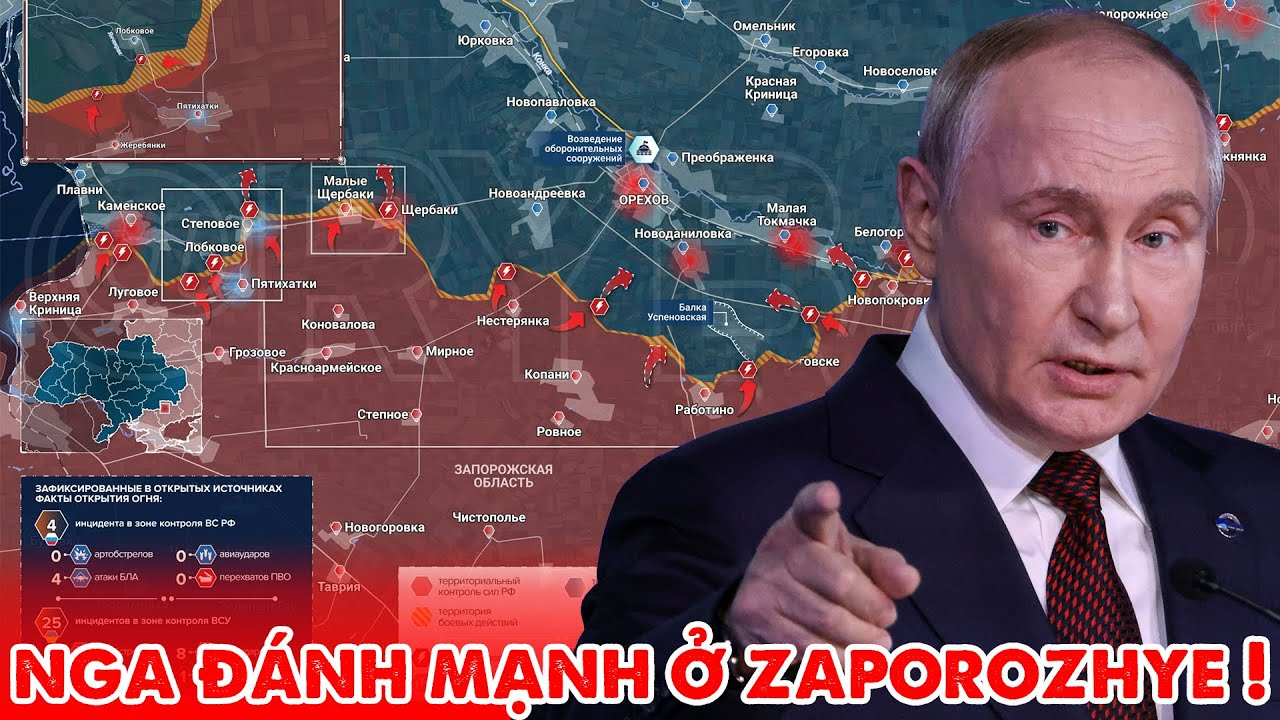 Nga Ukraine quyết chiến, Kursk, Belgorod, Donbass, Zaporzhye nóng rực !