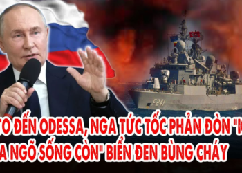 NATO đổ bộ Odessa – Nga tức tốc phản đòn “khét”: “Cửa ngõ sống còn” Biển Đen bùng cháy