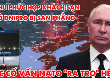 Nga không kích dữ dội Dnipro san phẳng điểm tập kết NATO !