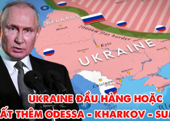 Ukraine đầu hàng hoặc mất thêm Odessa, Kharkov và Sumy !