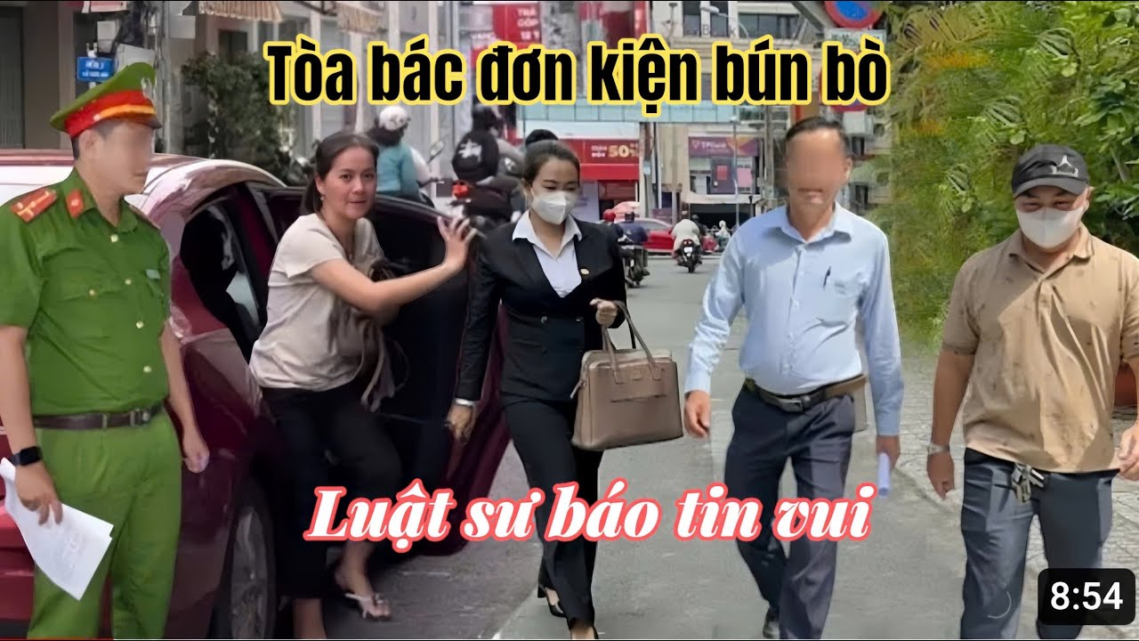 Trưa 24/3: Luật Sư Tuyết Ngọc Báo Tin Vui Bất Ngờ, Bún Bò Gục Ngã Nhận Kết Quả Đơn Kiện Từ C//A