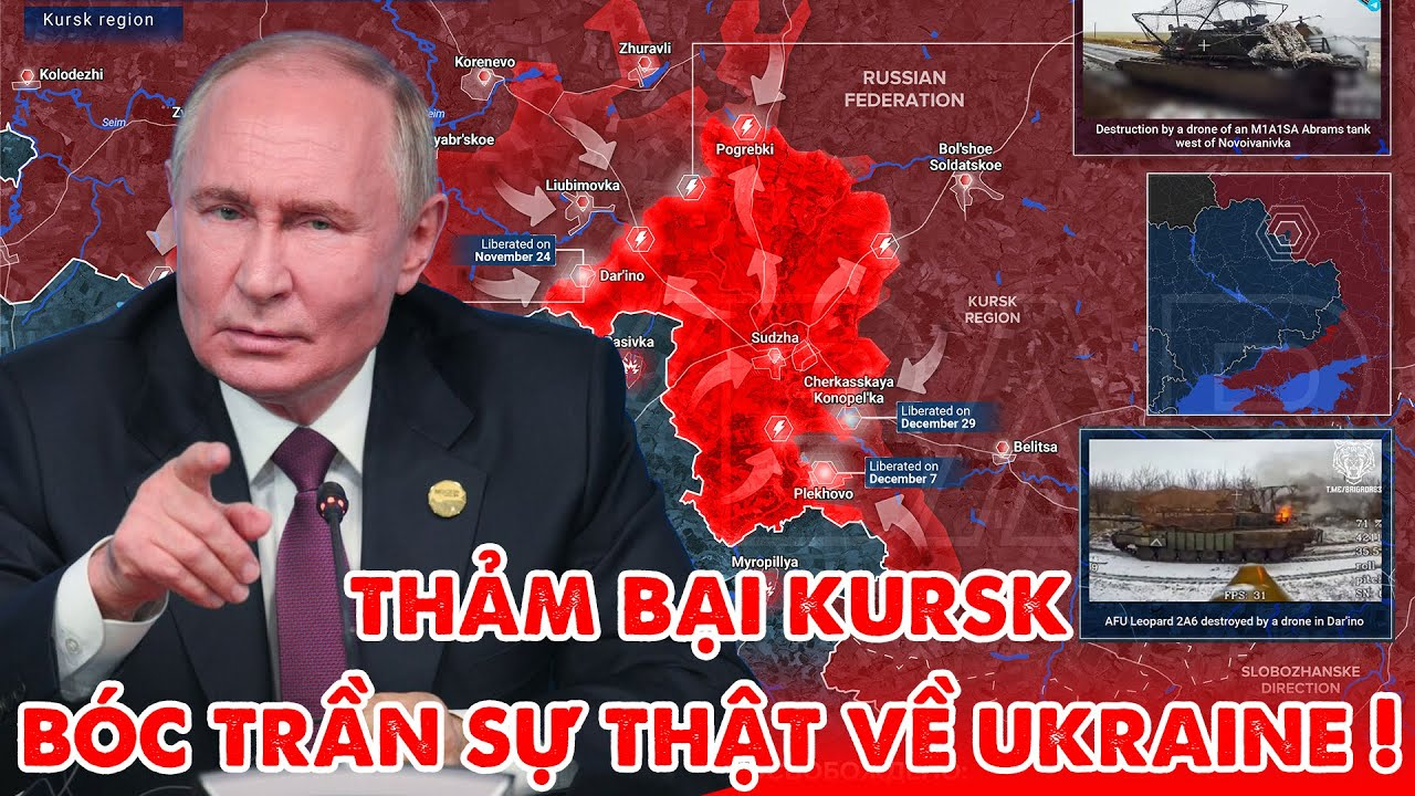 Thất bại ở Kursk bóc trần sự thật ở Ukraine
