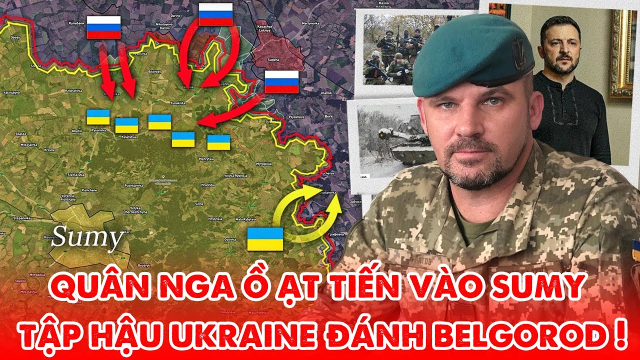 Kéo dài thất bại Kursk, Ukraine thiệt hại nặng ở Belgorod !