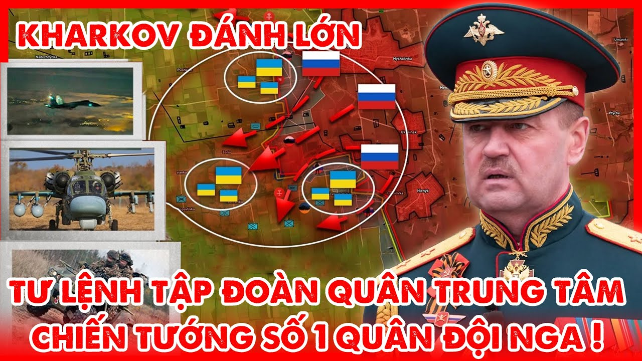 Lyman và Kupiansk đồng loạt rung chuyển, Nga đánh lớn toàn tuyến Kharkov