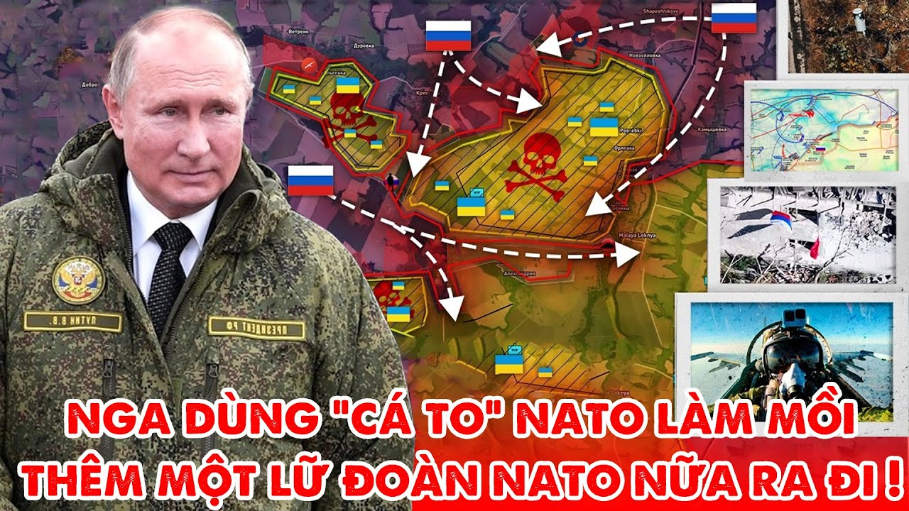 Bộ chỉ huy NATO và Ukraine liên tục điều thêm quân vào Kursk để cứu cá lớn !