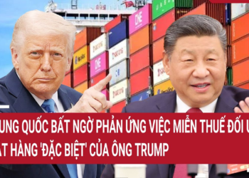 Trung Quốc bất ngờ phản ứng việc miễn thuế đối ứng mặt hàng ‘đặc biệt’ của ông Trump