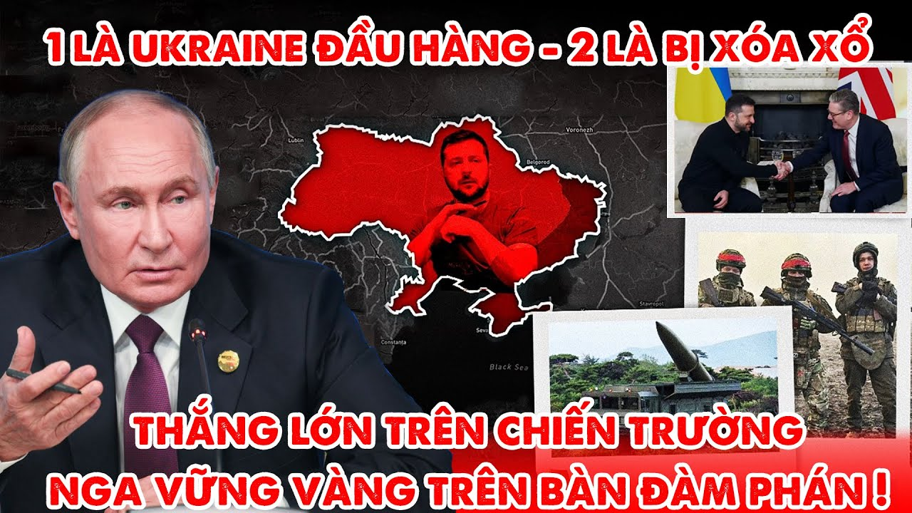 Nga thắng lớn trên chiến trường, ép Mỹ và Ukraine phải đầu hàng !