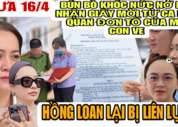 Bún Bò Bức Xúc Nhận Thiệp Mời Của CA Liên Quan Đơn Tố Cáo Của Mẹ Con Ve, Hồng Loan Lại Bị Liên Lụy