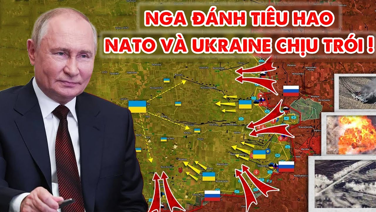 Chiến lược đánh tiêu hao của Nga khiến NATO và Ukraine lực bất tòng tâm !
