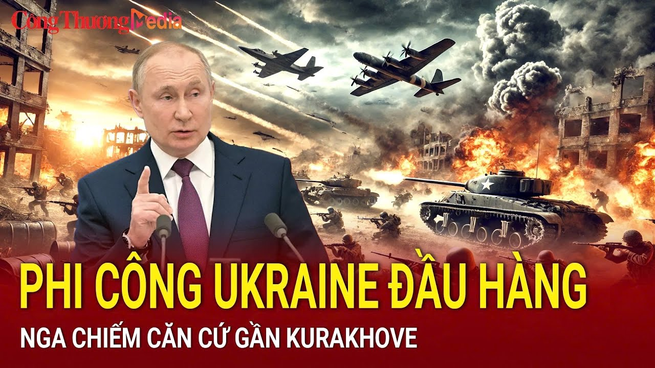 Chiến sự Nga-Ukraine sáng 3/4: Phi công Ukraine đầu hàng; Nga đánh lớn, chiếm căn cứ gần Kurakhove