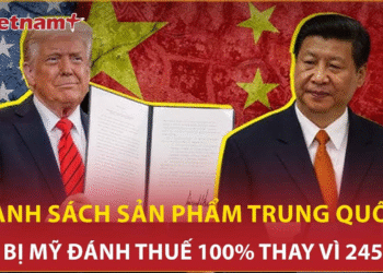 Mỹ “chối bay chối biến” áp thuế Trung Quốc 245%, công bố danh sách sản phẩm chỉ “chịu trận” 100%
