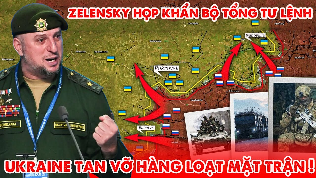Nga thừa thắng Kursk, đột phá hàng loạt mặt trận Kupiansk, Nam Donetsk, Zaporozhye !