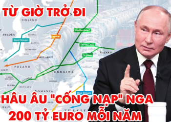 Nga kiếm bẫm, ăn chênh 200 tỷ Euro khi châu Âu mua chui khí đốt !