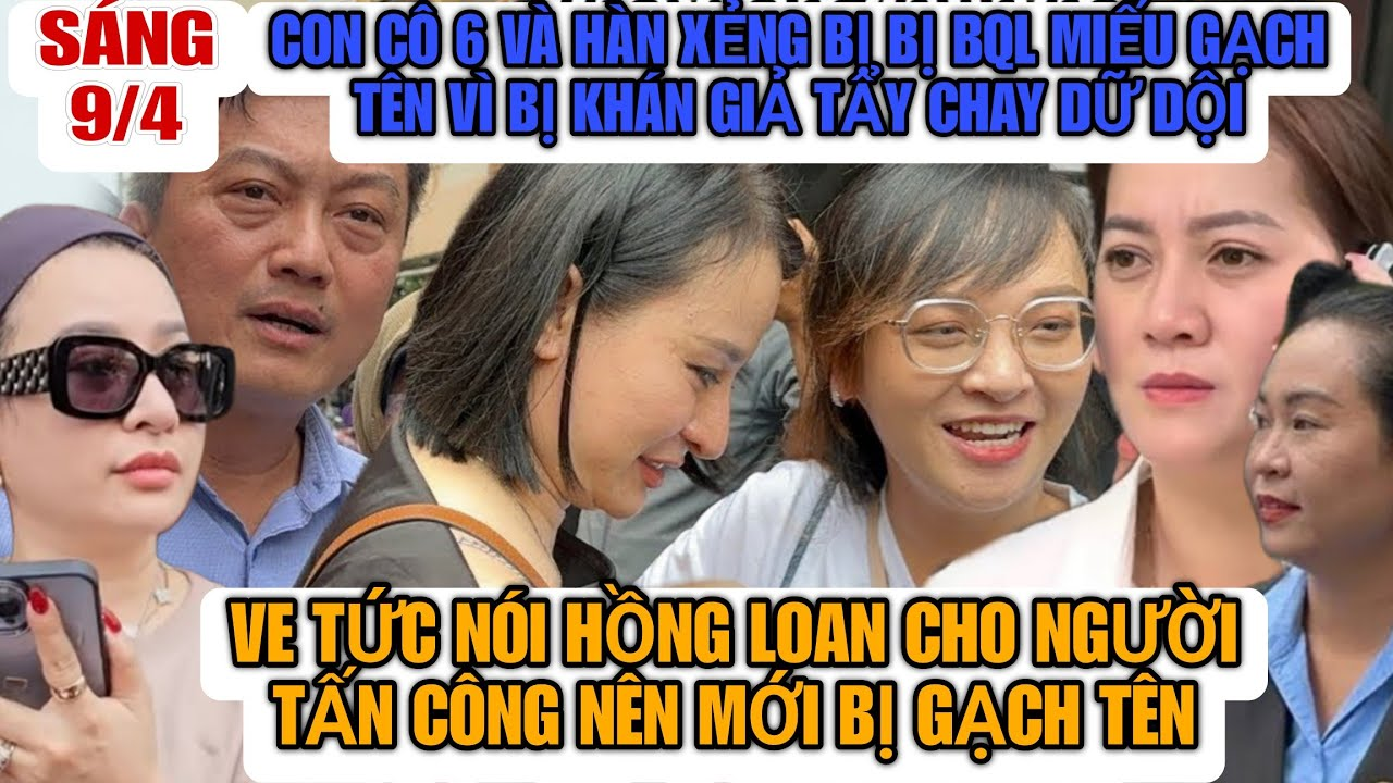 Con Cô 6 Hàn Xẻng Khóc Ngất Khi Bị BQL Miếu Gạch Tên Vì Bị Khán Giả Tẩy Chay Dữ Dội Đổ Lỗi Hồng Loan