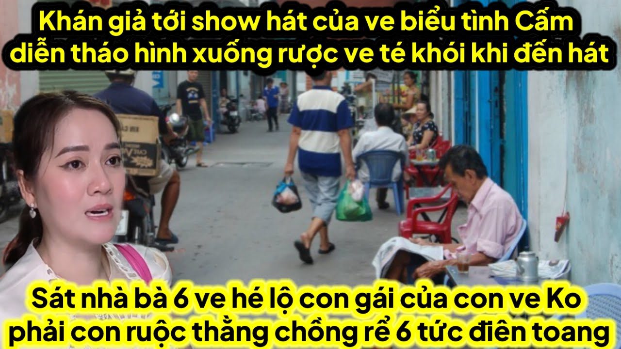Show hát chùa của ve phật tử tới cấm diễn tháo hình xuống nếu ve hát bị rược,rể 6 tức điên xóm hé lộ