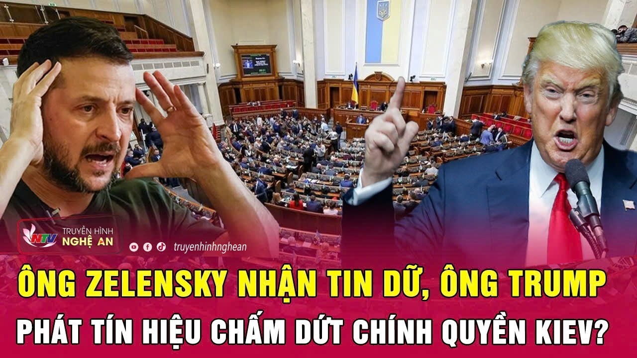 Toàn cảnh quốc tế: Ông Zelensky nhận tin dữ, ông Trump phát tín hiệu chấm dứt chính quyền Kiev?