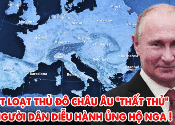 Người dân phương Tây diễu hành ủng hộ Nga, loạt thủ đô châu Âu “thất thủ” !