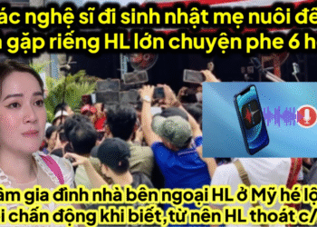 Các nghệ sĩ đi sinh nhật mẹ nuôi đến nhà Hồng Loan ghi âm gia đình bên ngoại HL hé lộ mẹ nuôi toang
